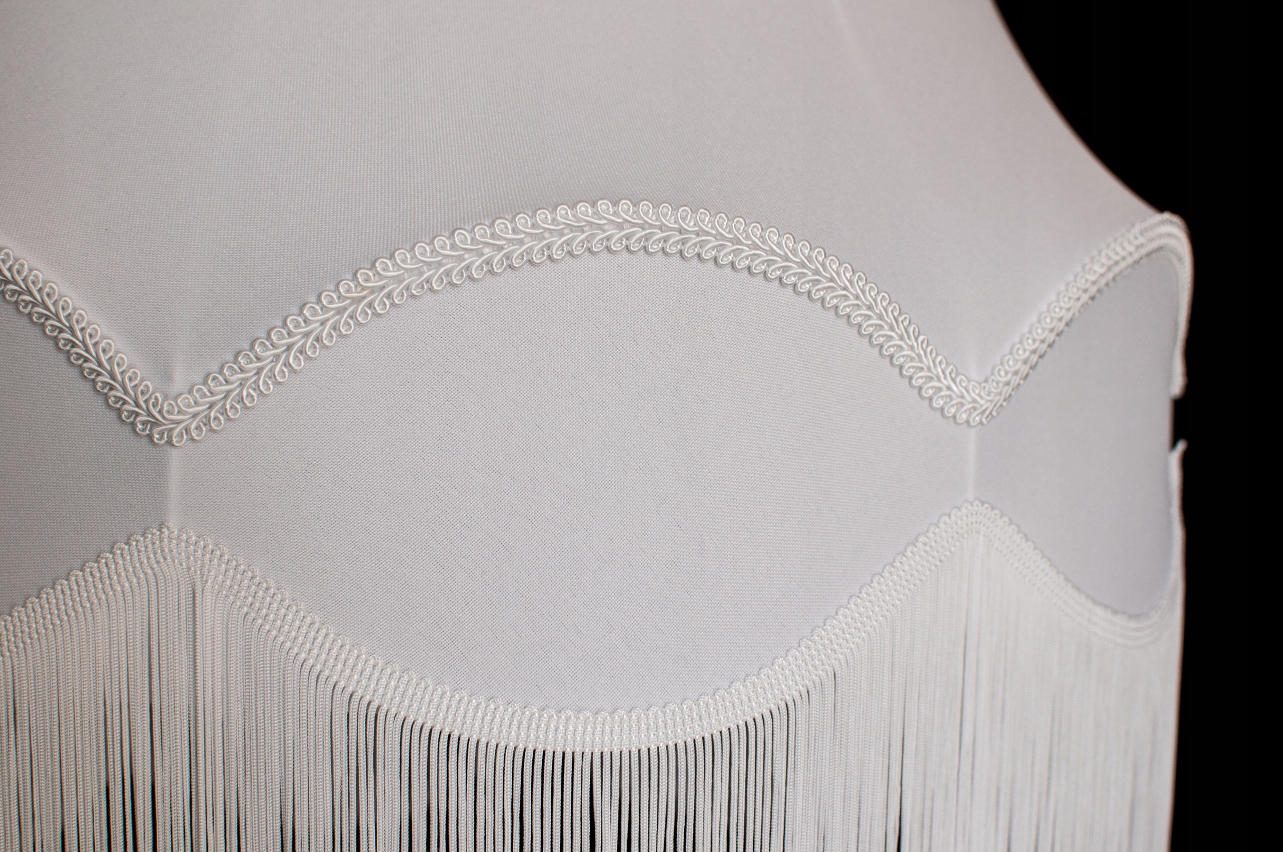 Abażur duży do lamp stojacych i wiszących. Biały Mocowanie do wszystkich mocowań