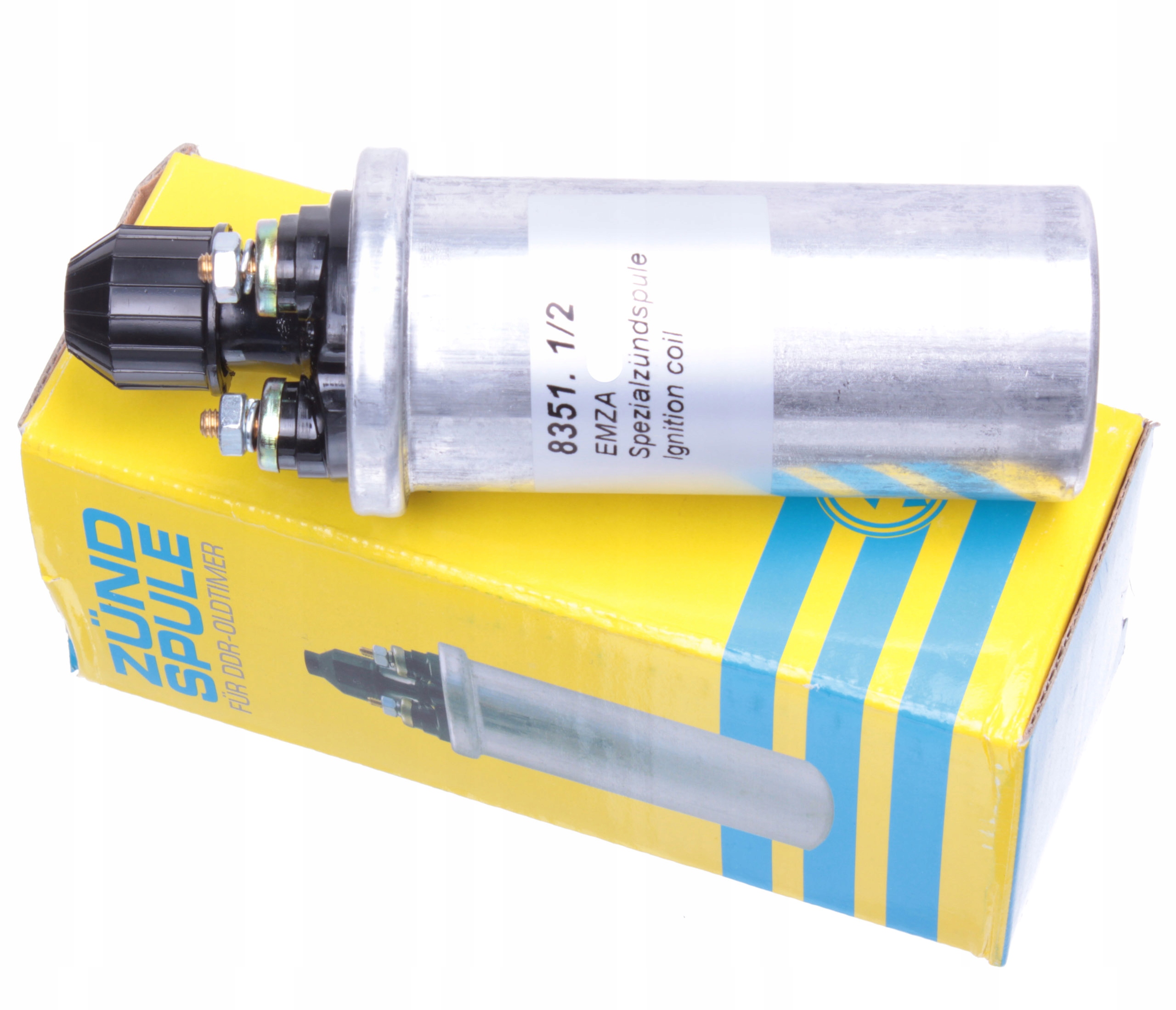 MZ ETZ 150 250 - CEWKA ZAPŁONOWA BUTELKOWA 12V ORG