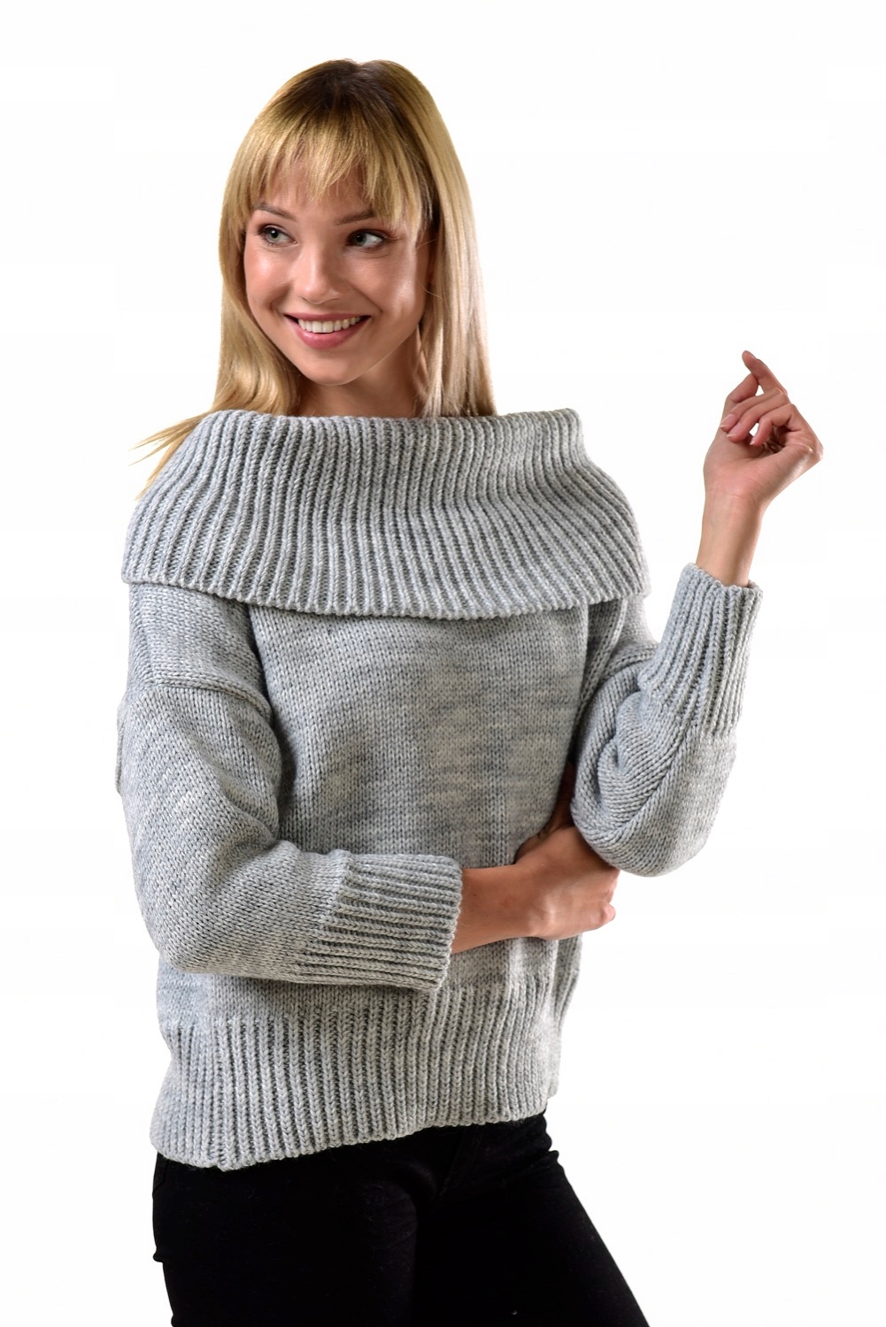 

Pasmantex Grado Klasyczny Sweter Golf Z Kaszmirem