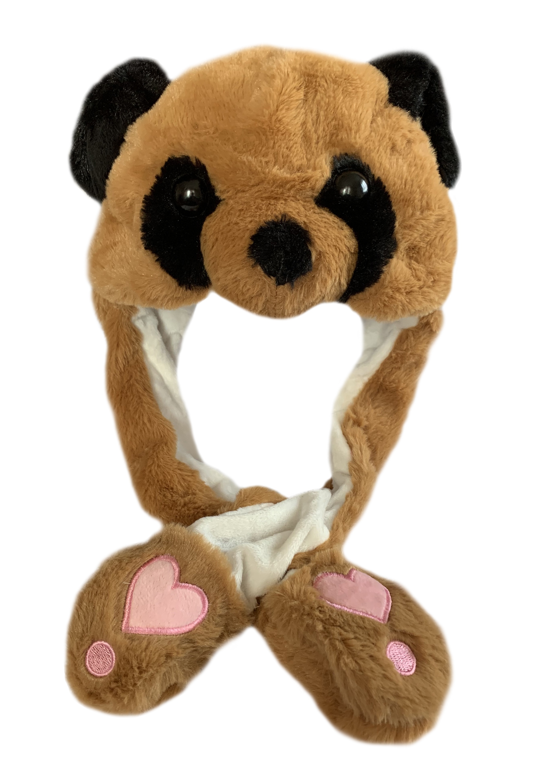 CZAPKA Z RUCHOMYMI USZAMI KRÓLIK KOT PANDA HIT!