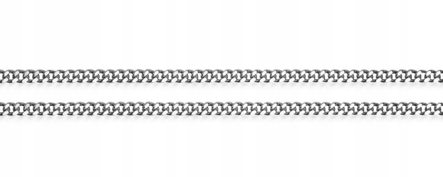 

Srebrny Łańcuszek Pancerka 925 45 CM Mocny