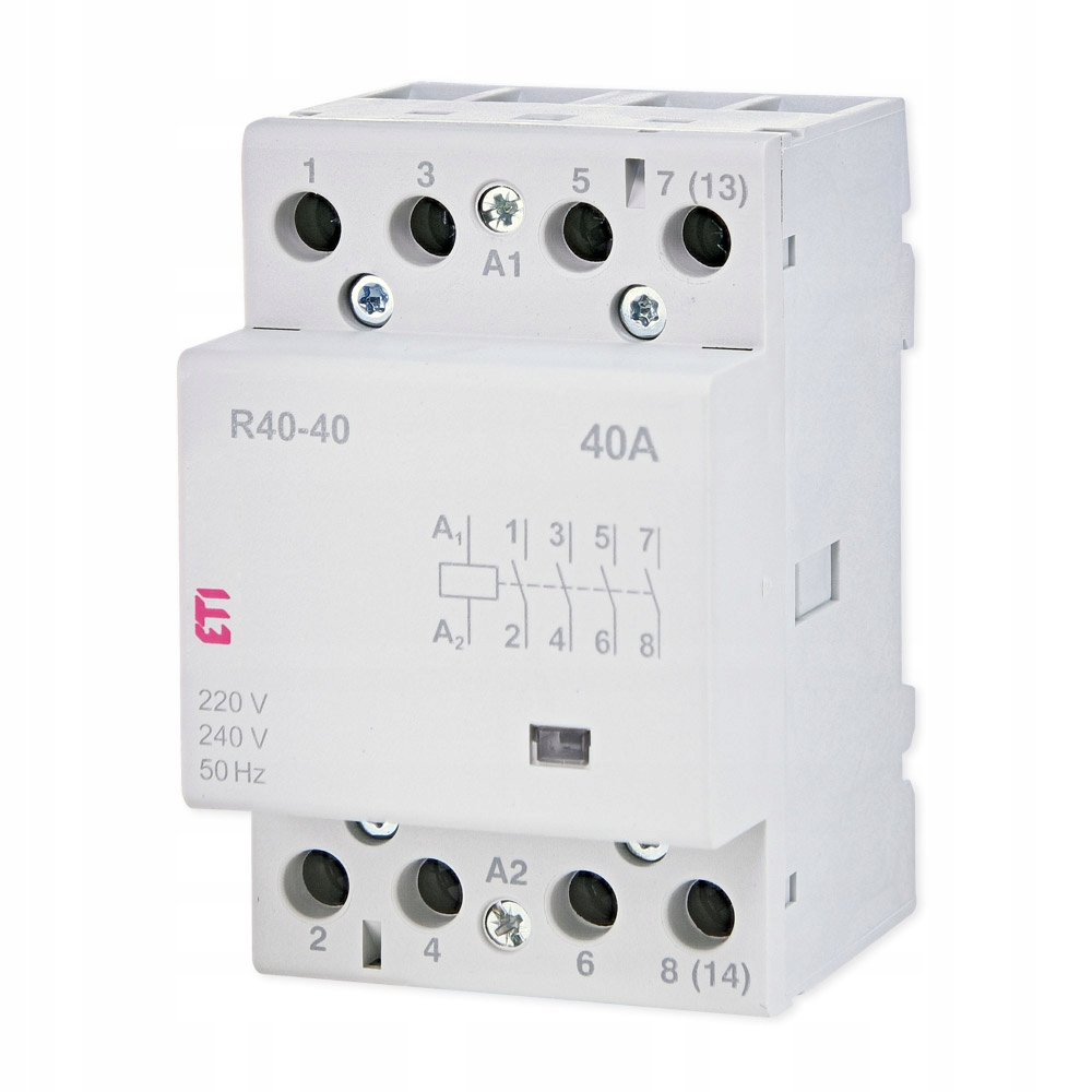 

Eti Stycznik Modułowy 3MOD 230V 40A 4Z 0R R40-40