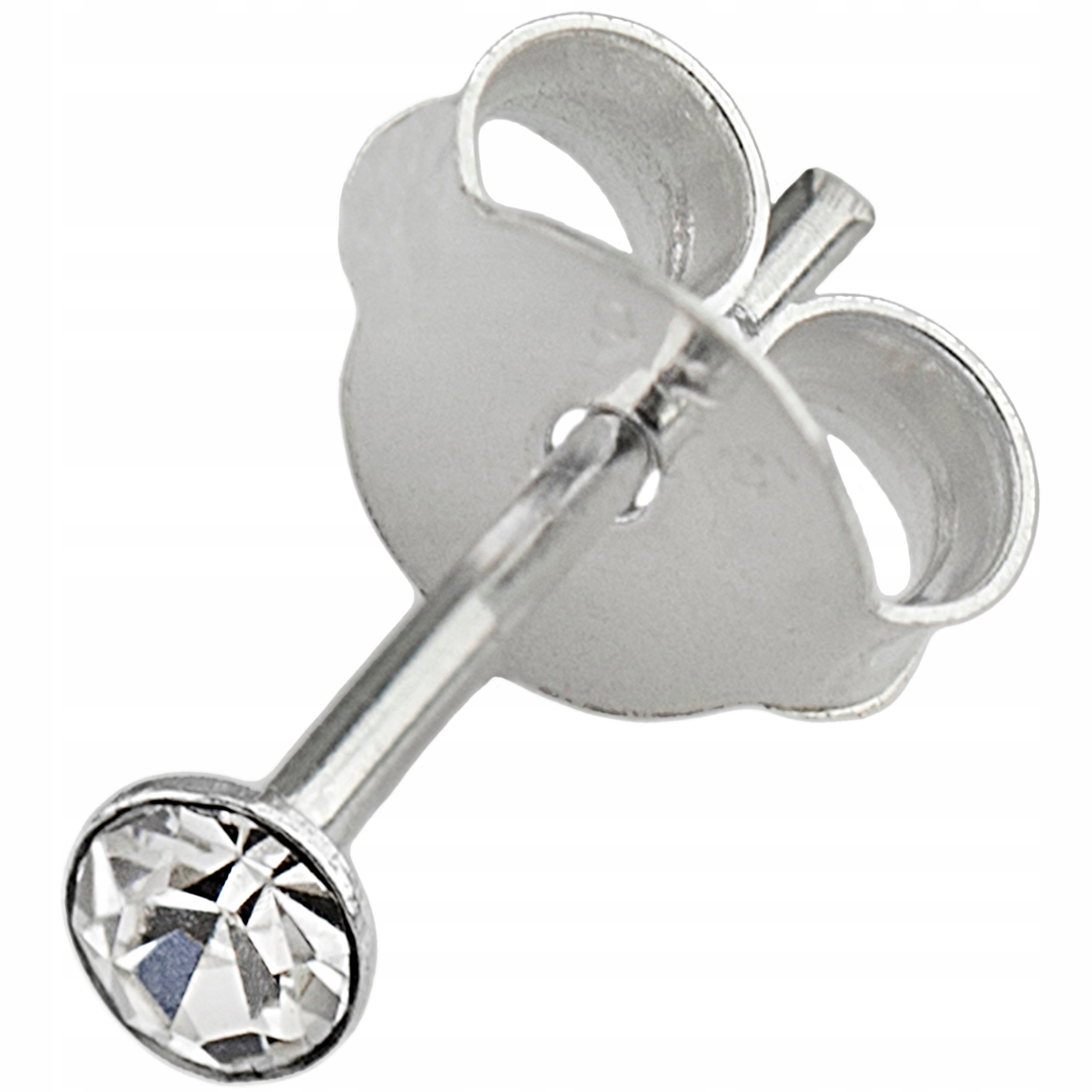 

Versil kolczyk cyrkonia 2,5 mm 1 szt. Srebro 0,925