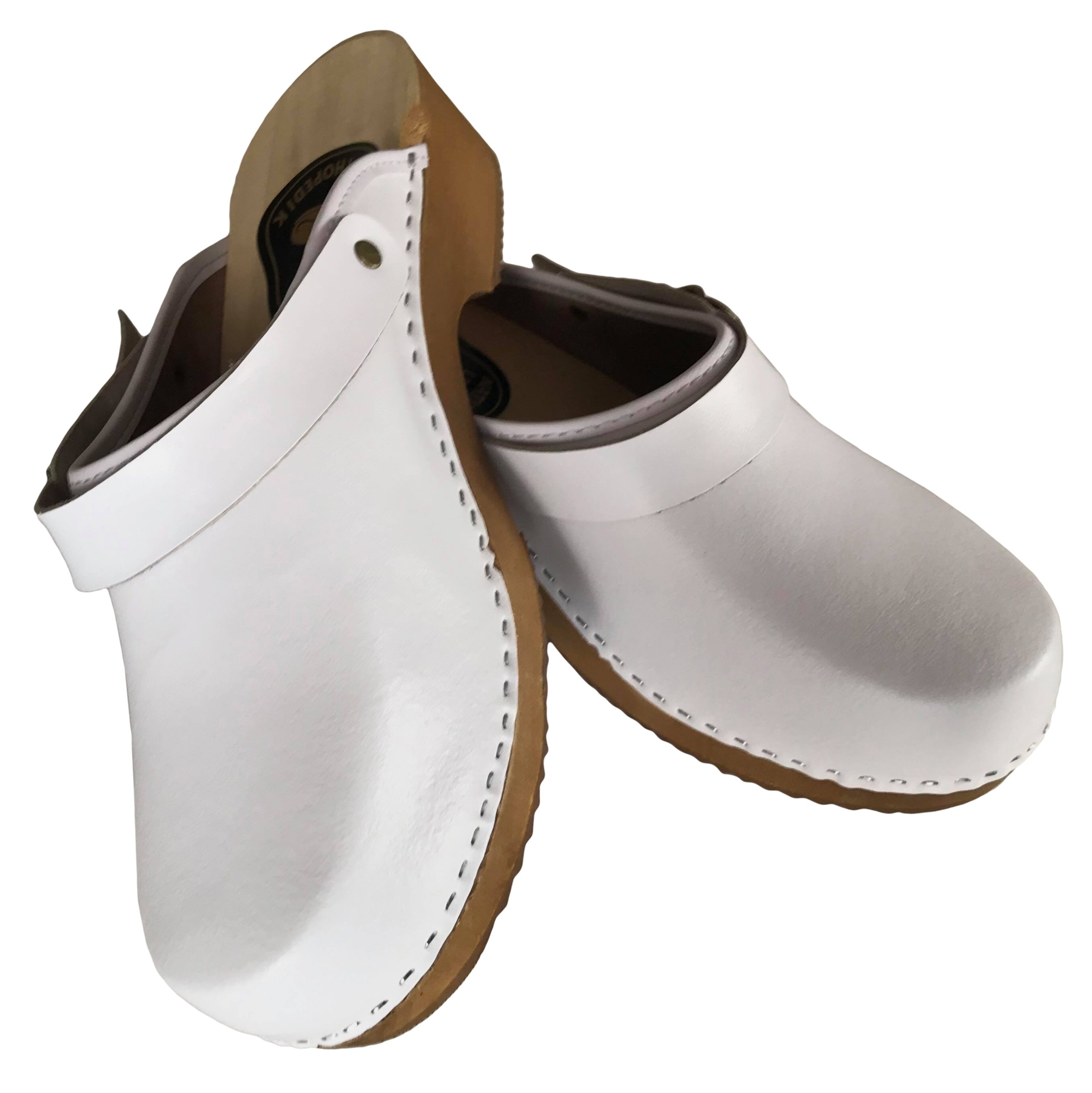 Drewniaki Chodaki Trepy Ortopedyczne Skóra Marka inna