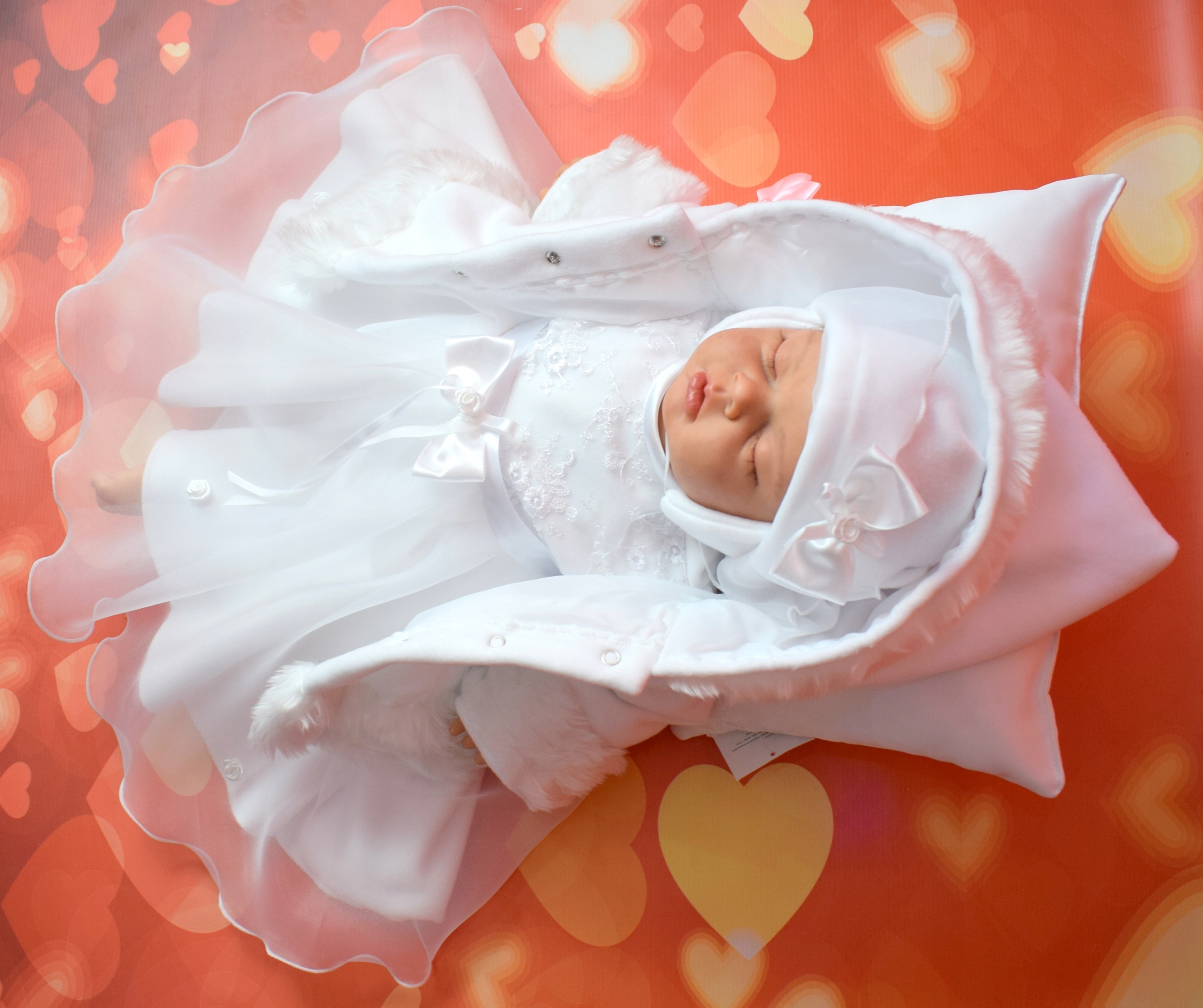 5 cz PrOmOcJA Komplet do CHRZTU 62-68 JESIEŃ ZIMA Płeć Dziewczynki