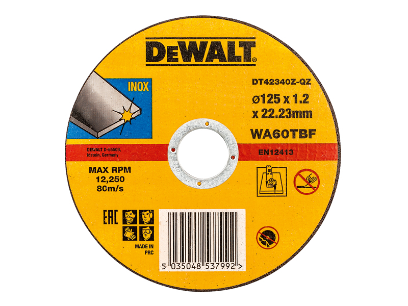 

Tarcza do cięcia metalu Dewalt 125x1,2 DT42340Z