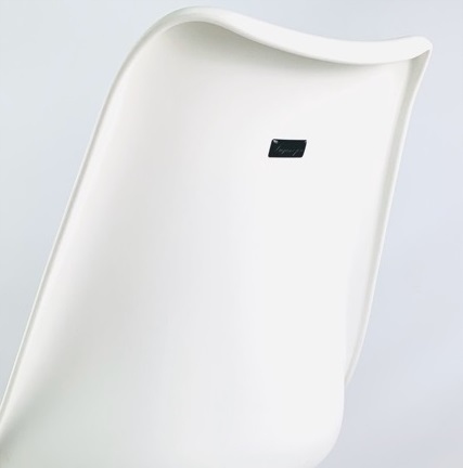 Nowoczesne krzesło z poduszką Monza x4 LUGANO Materiał korpusu Inne