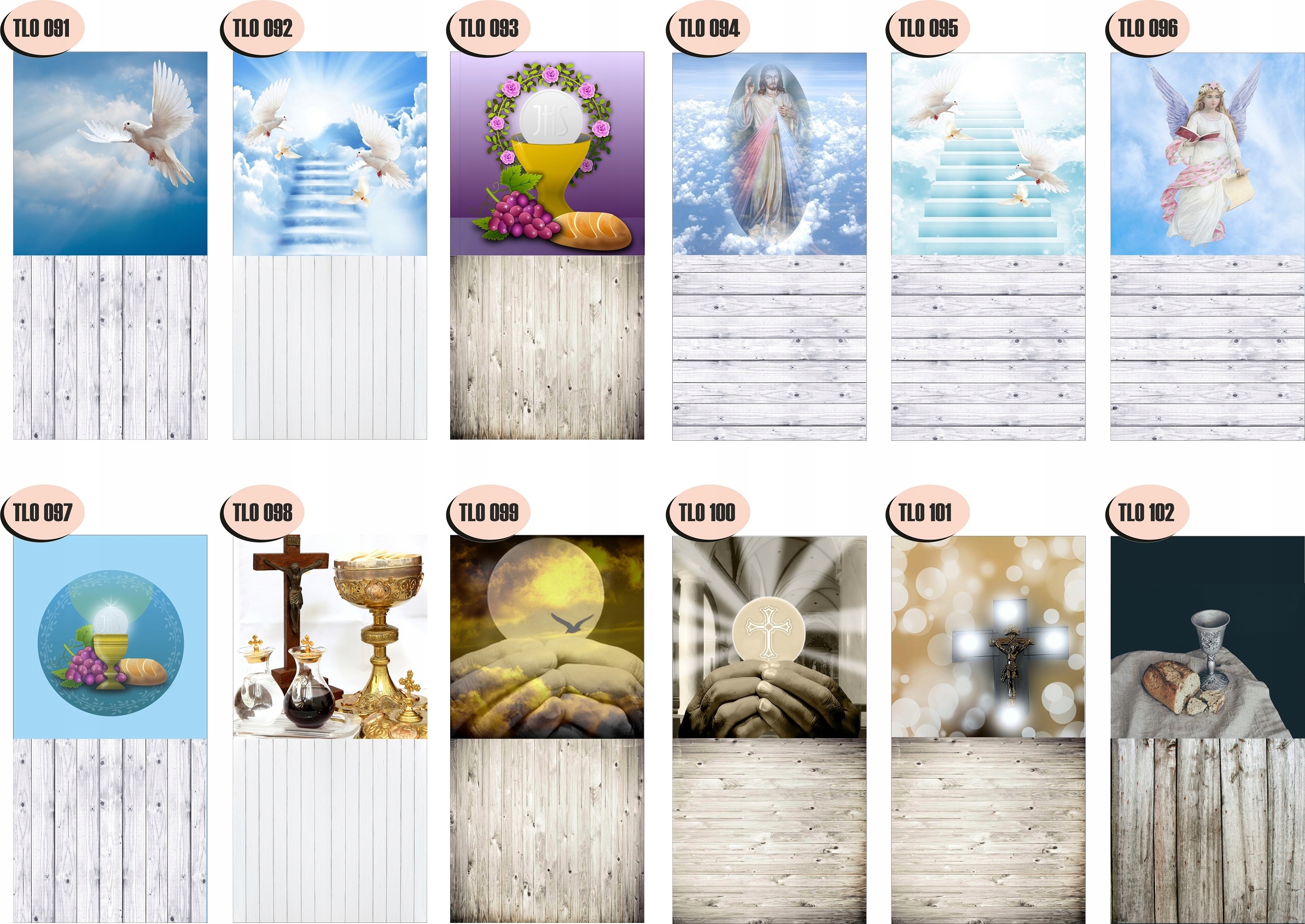 TŁO FOTOGRAFICZNE ścianka komunia święta chrzest Szerokość tła 1.5 m