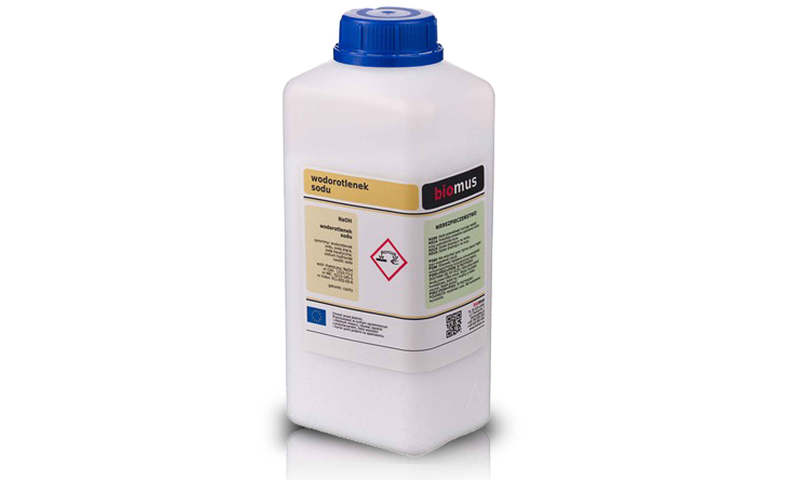 

Biomus Wodorotlenek Sodu soda kaustyczna 1000G