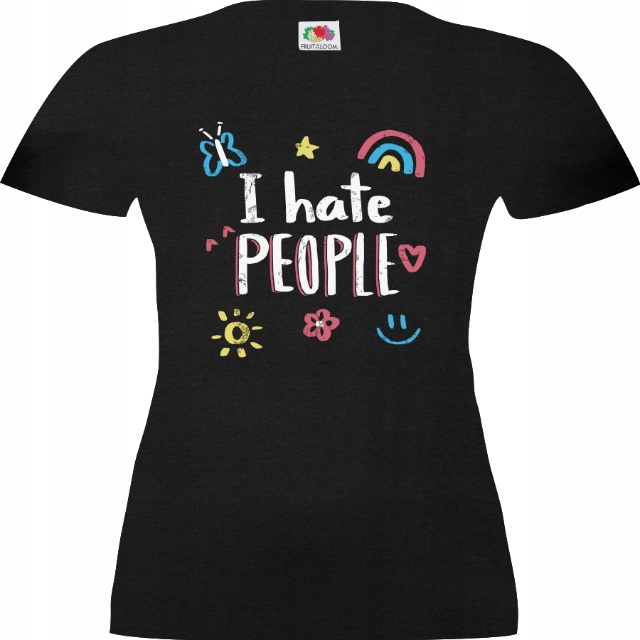 

I Hate People :-) , T-shirt, koszulka