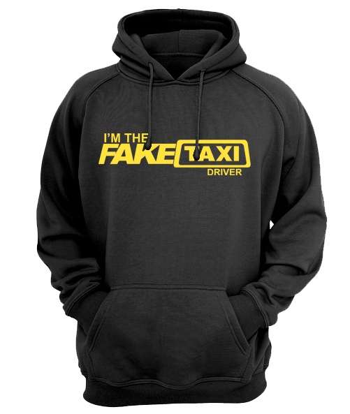 

Męska bluza z kapturem I ' M Fake Taxi Driver M