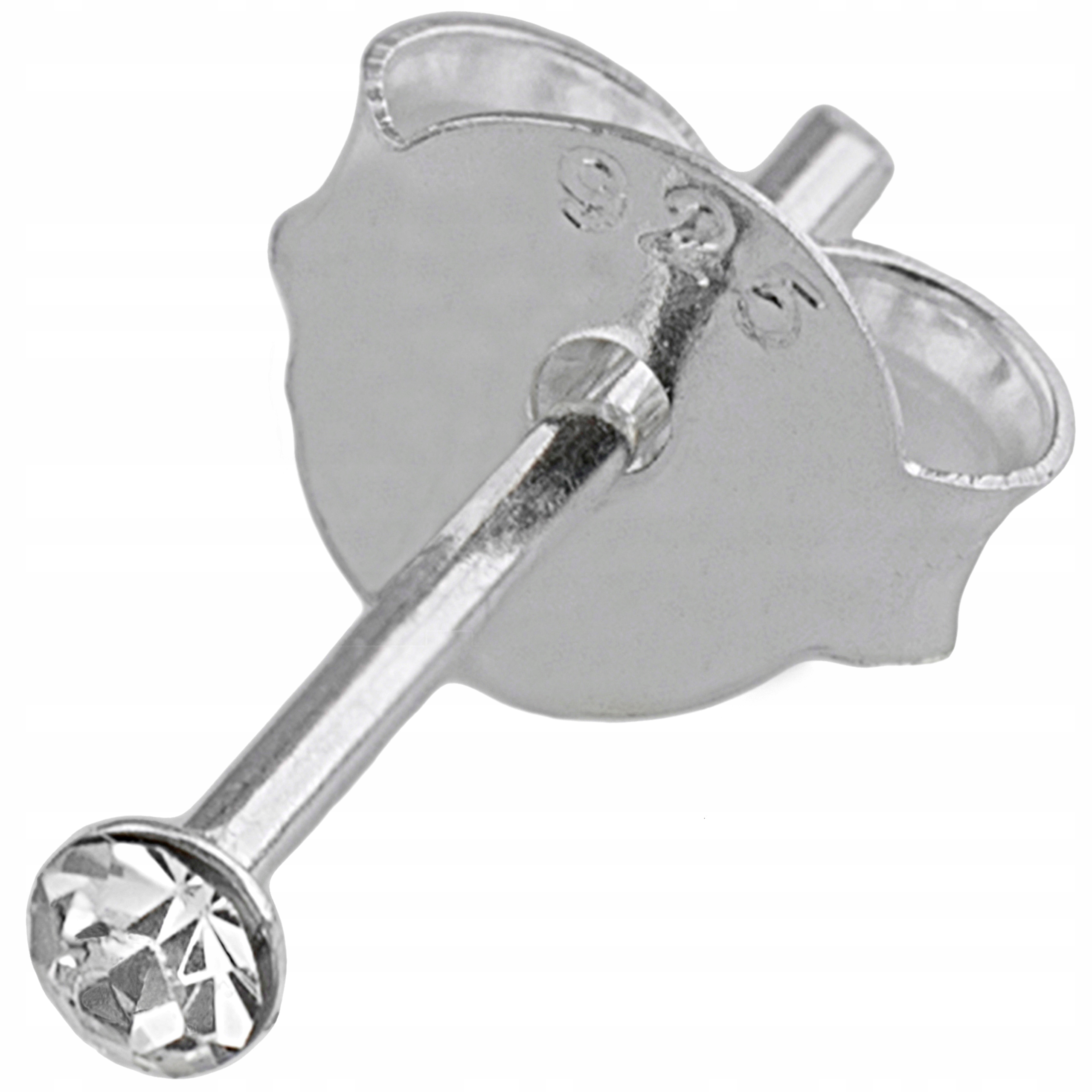 

Versil kolczyk cyrkonia 2,0 mm 1 szt. Srebro 0,925