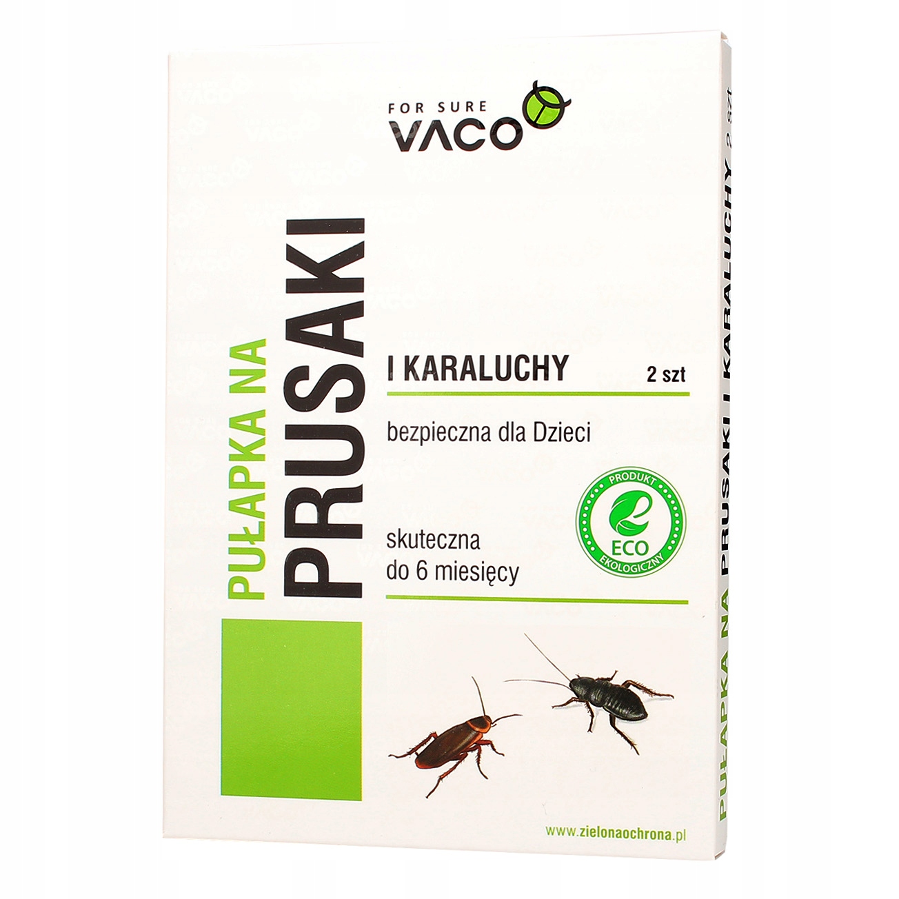 

Eco pułapka wabiąca na Prusaki Karaluchy Vaco 2szt