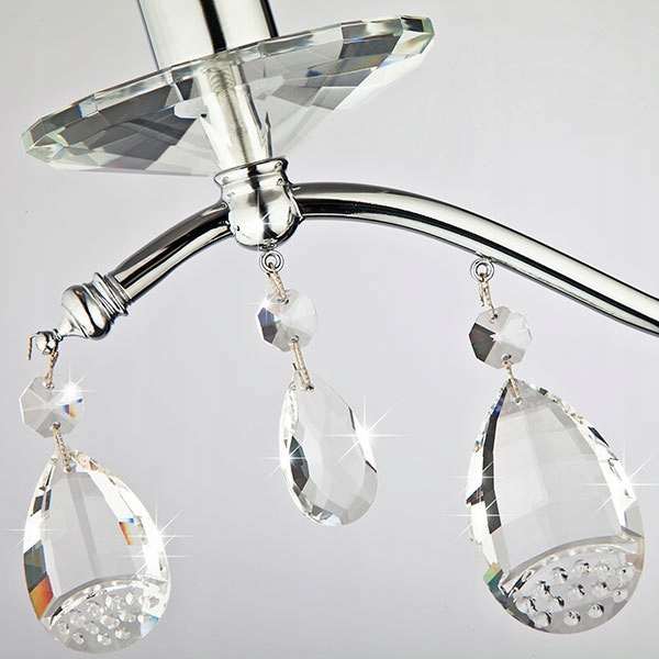 KINKIET ŚCIENNY KRYSZTAŁOWY QUEEN 1 CHROM Kod producenta 10059/1