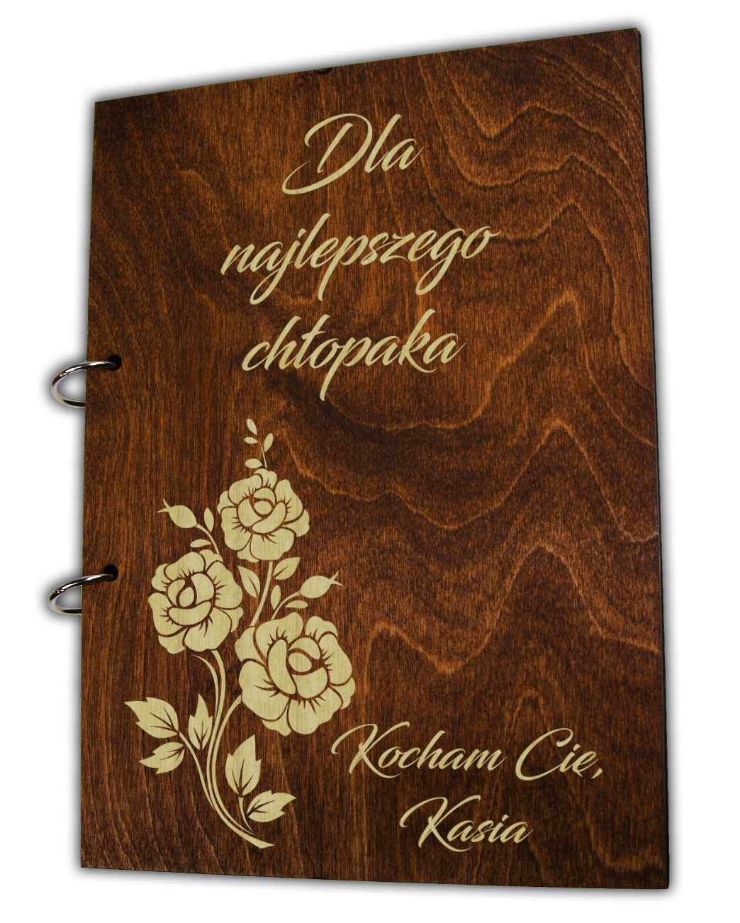 

Drewniany Album Na Zdjęcia Dla Chłopaka Walentynki