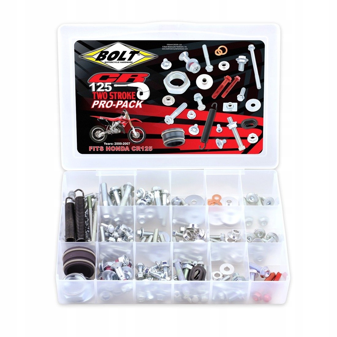 БОЛТ КОМПЛЕКТ БОЛТІВ HONDA CR 125 2000-07