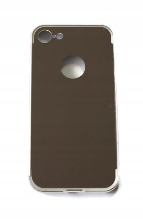 

Etui Case do Iphone 7 / 8 Srebrne Plecki Metal