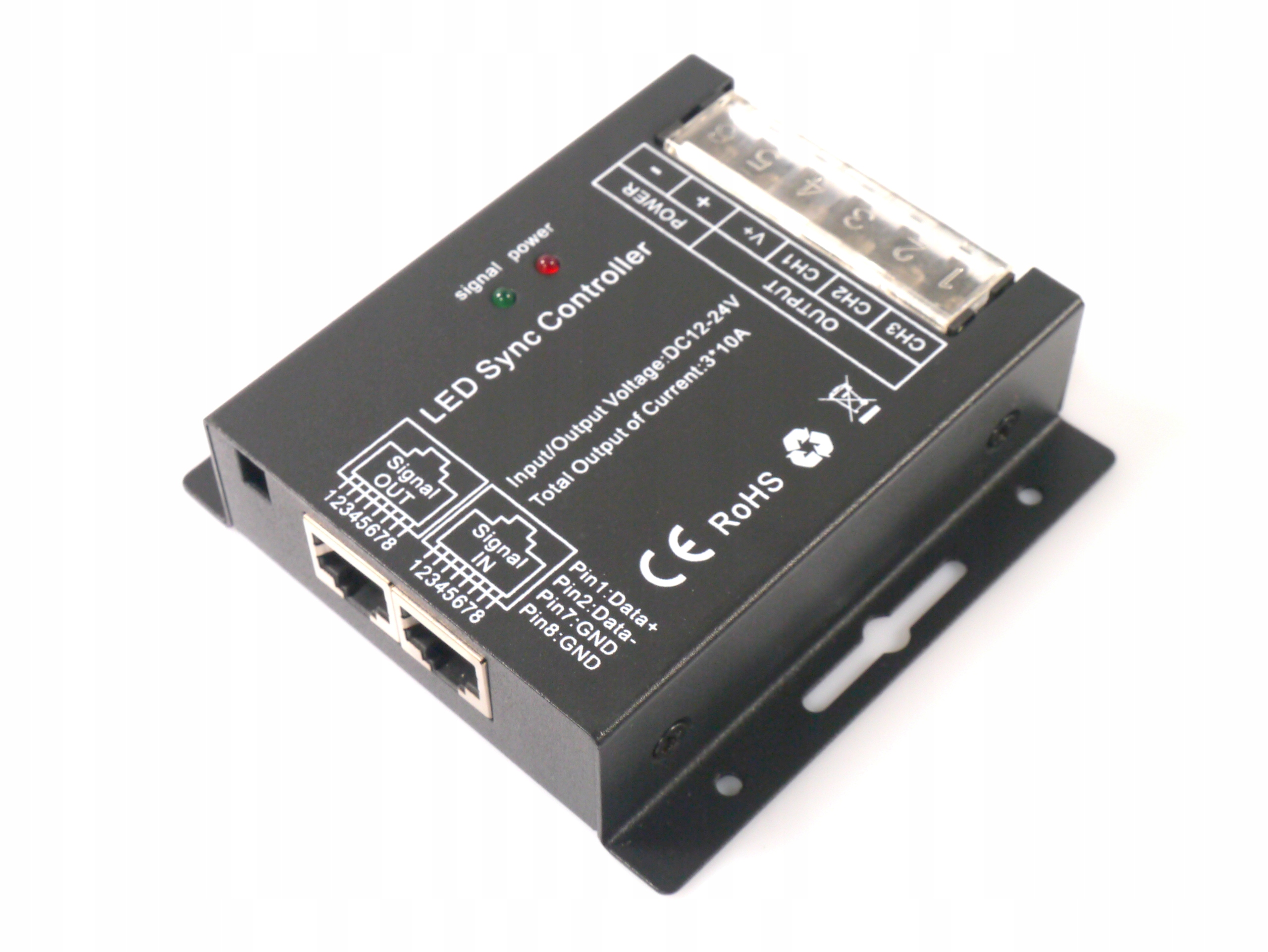 STEROWNIK RF RADIOWY LED RGB 12-24V 360W PILOT Typ sterownik