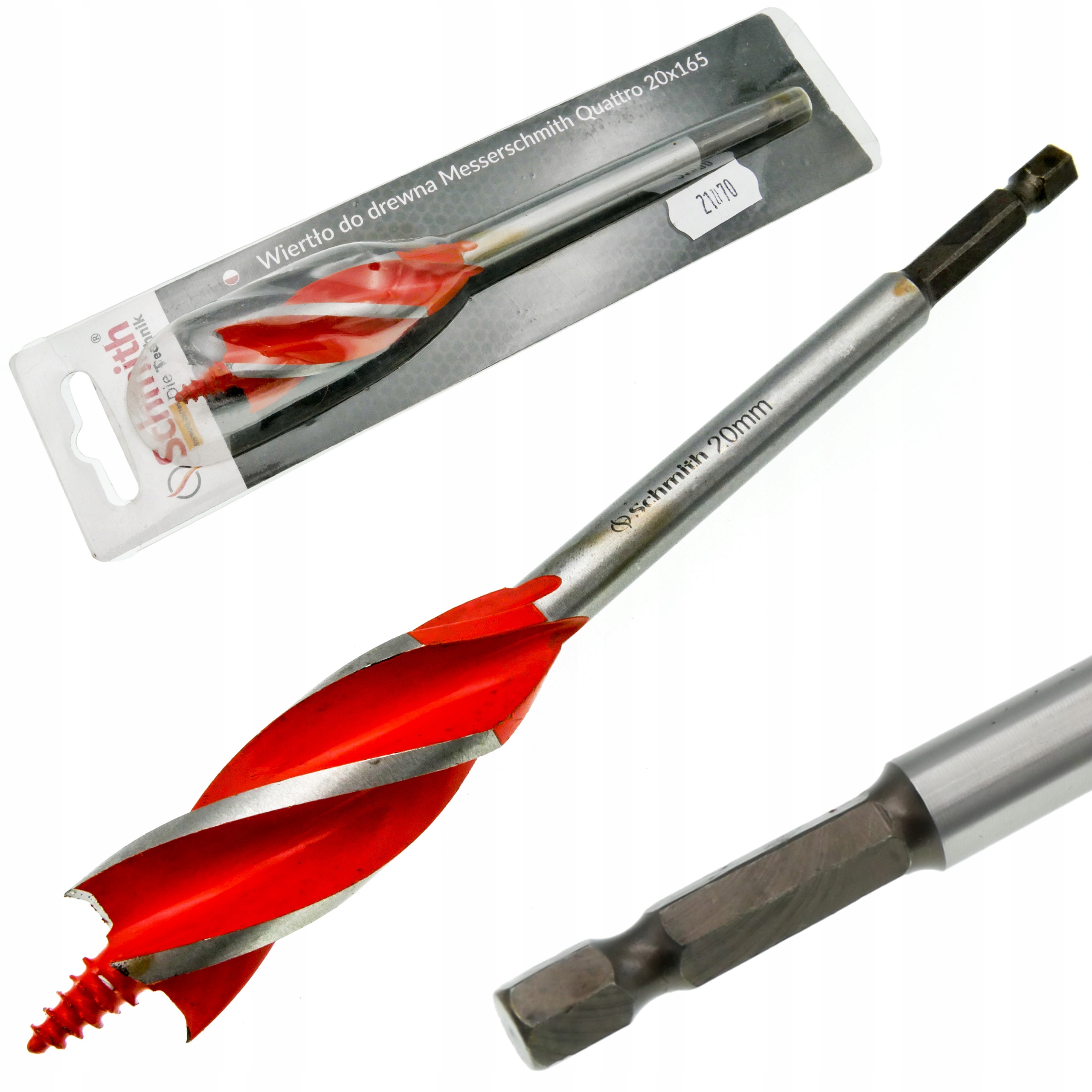 

Wiertło Do Drewna 20 mm 4-ostrzowe Hex stal Hrc