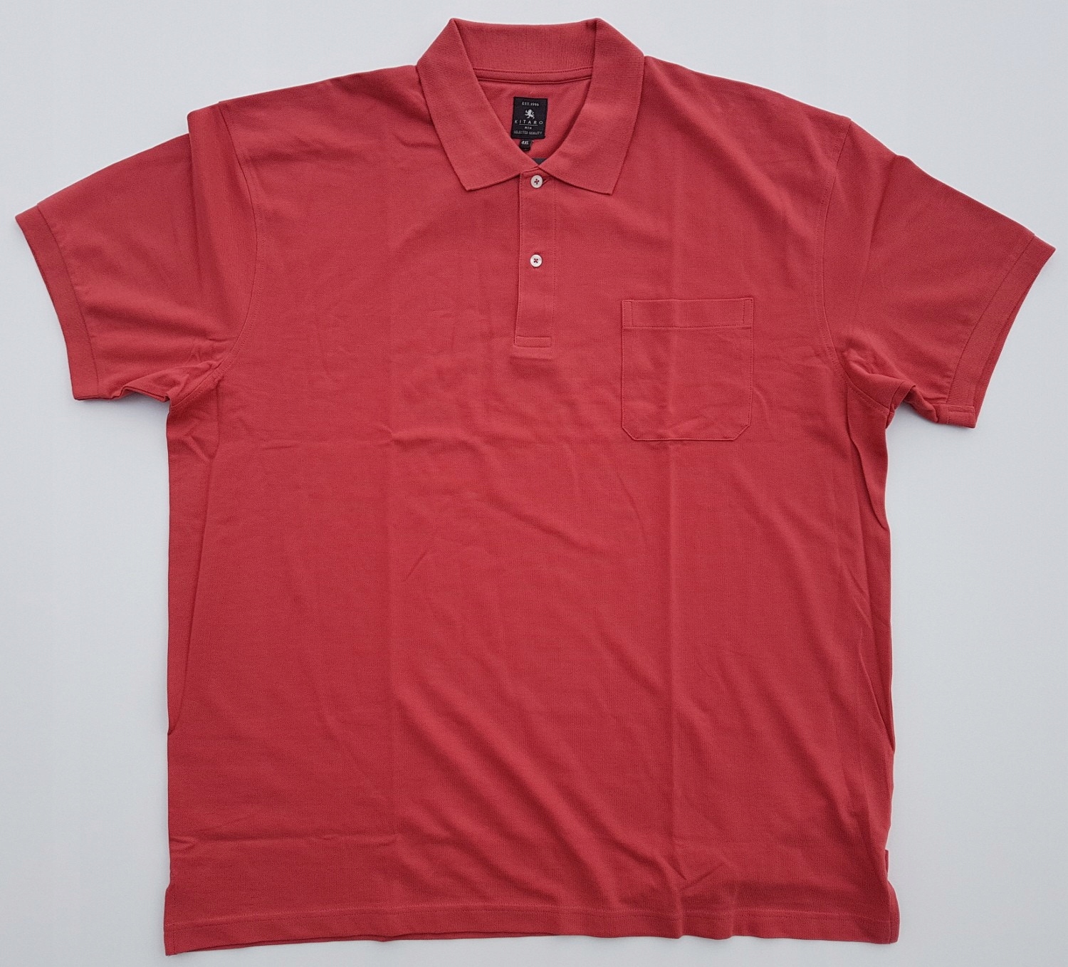 Kitaro Velké Velikosti Polokošile 4XL obvod 148 cm