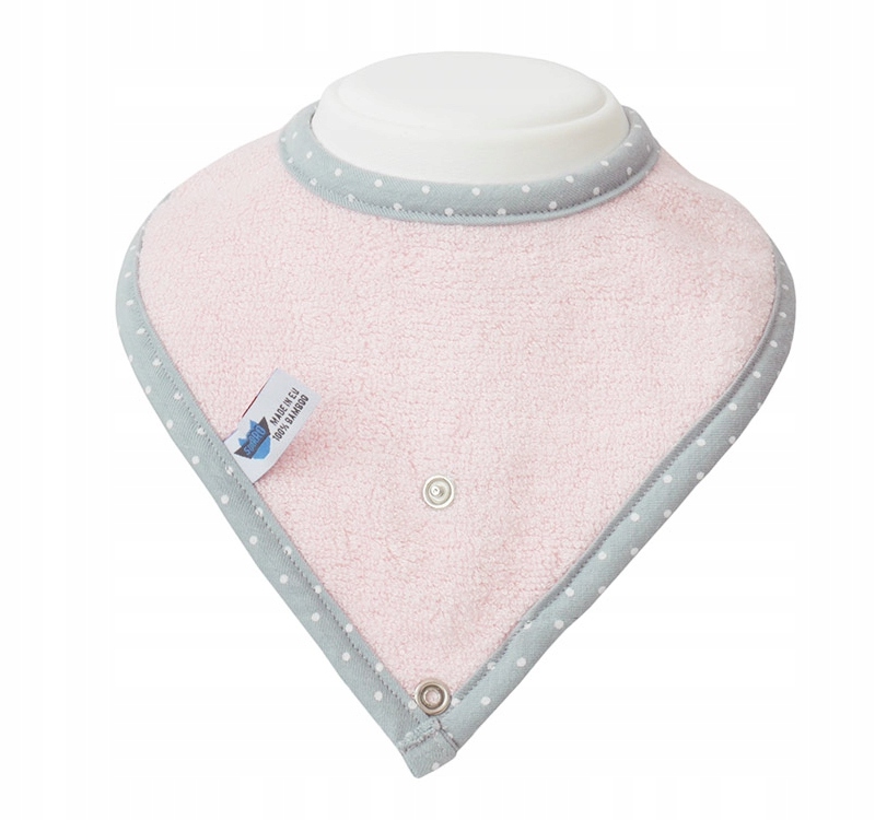 LULLALOVE Нагрудник Бамбуковая Wielorazowy Розовый