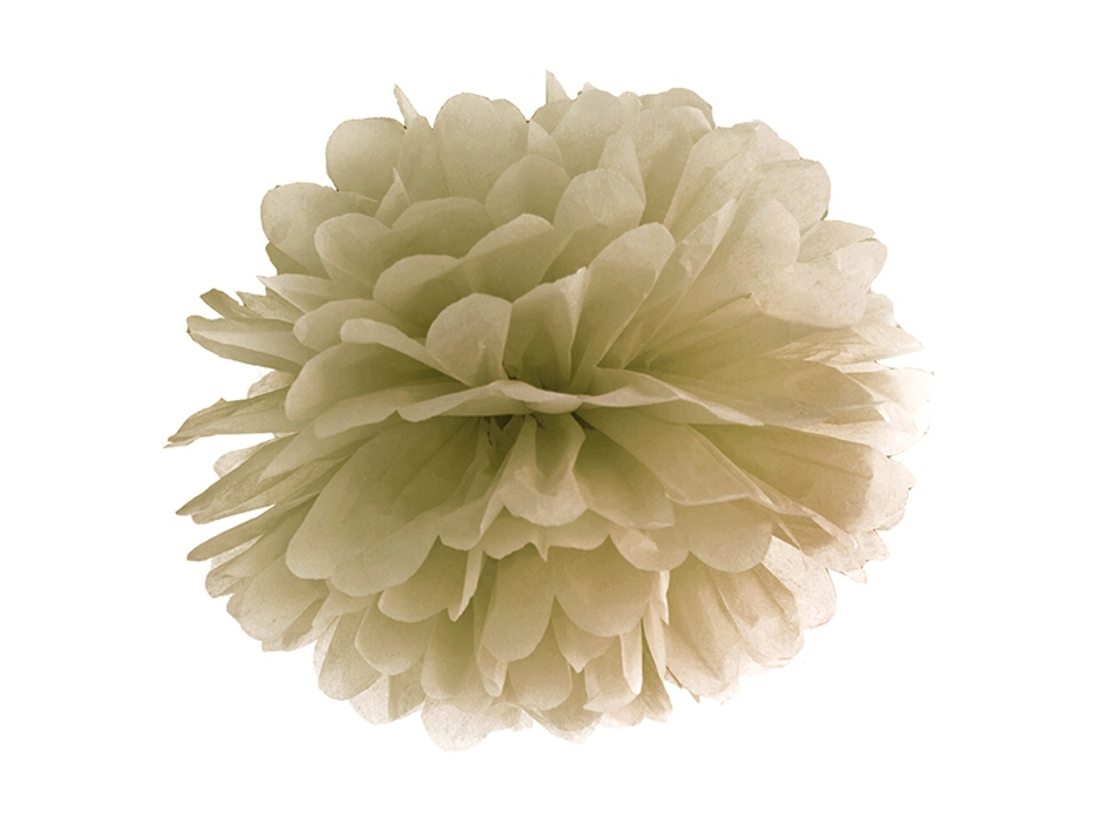 

Pompony Bibułowe Dekoracja 25CM Ślub URODZINY-4878