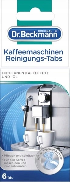 

Dr Beckmann Tabletki czyszczenia ekspresu kawy 6