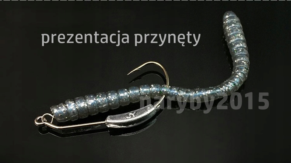 Hak offsetowy system z obciążeniem Carolina Rig 3g Model 3g