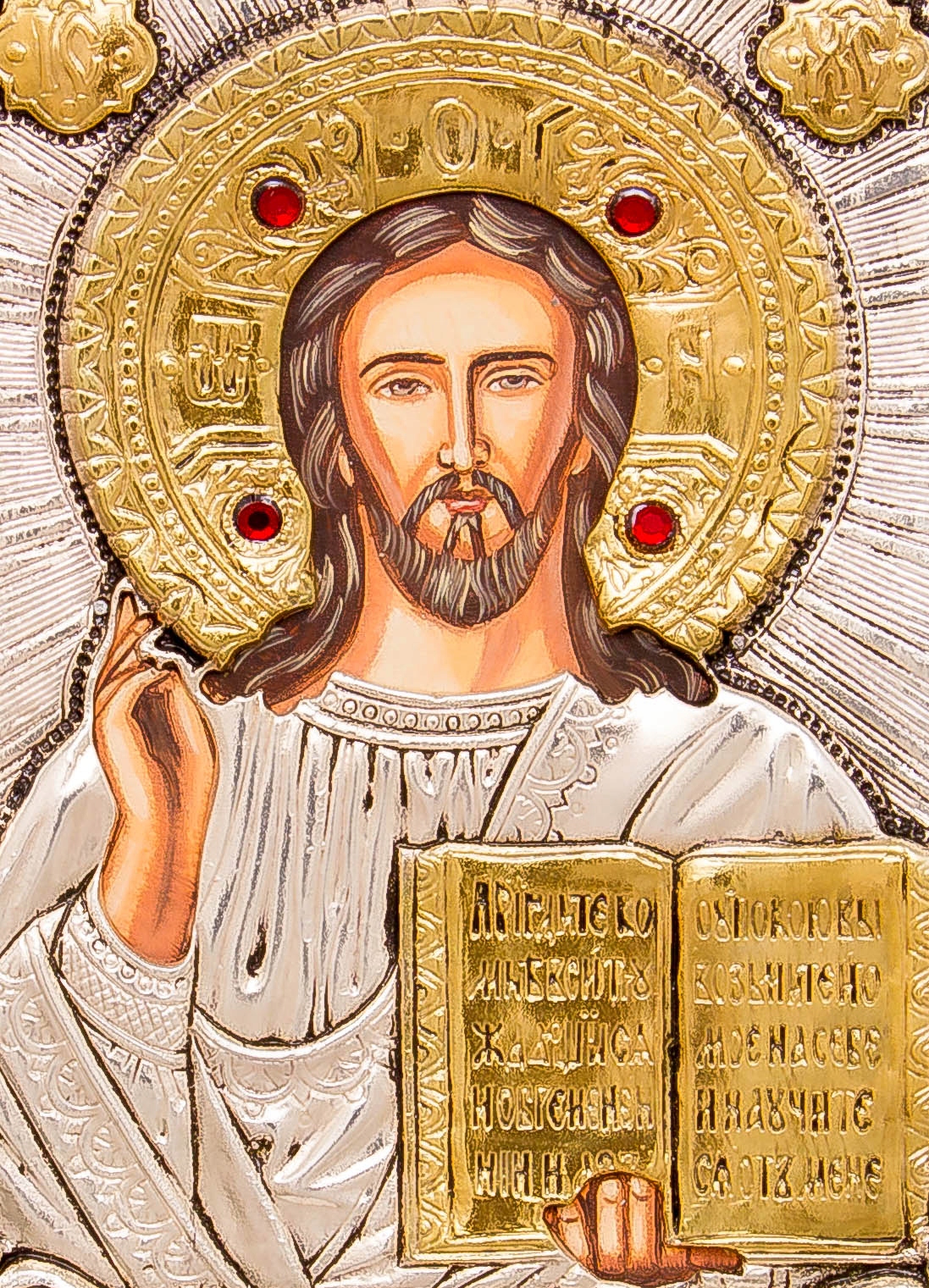 Ikona Chrystusta Pantokratora MALOWANA nr 121