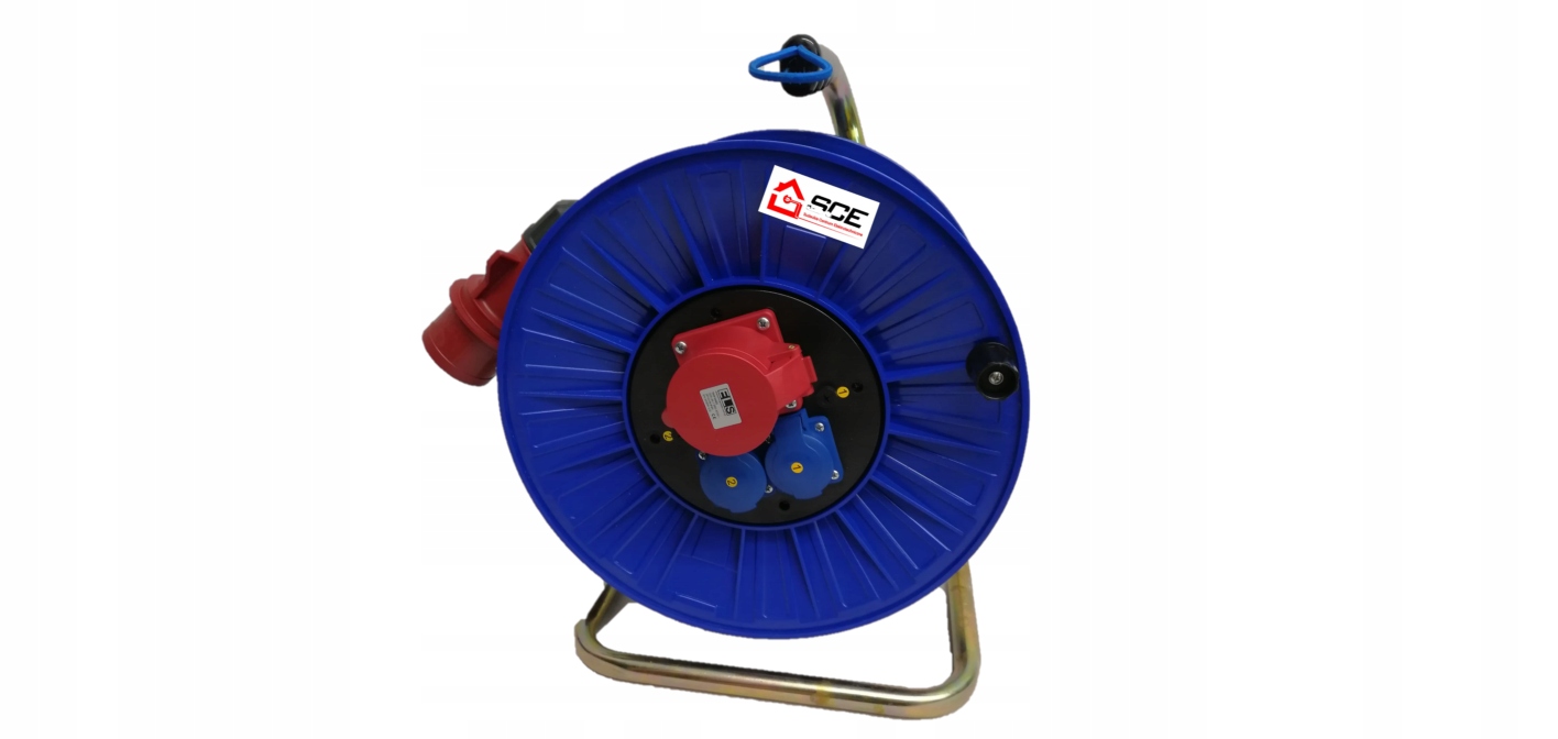 

Przedłużacz Siłowy Gumowy 5x2,5 20m 16A Bębnowy