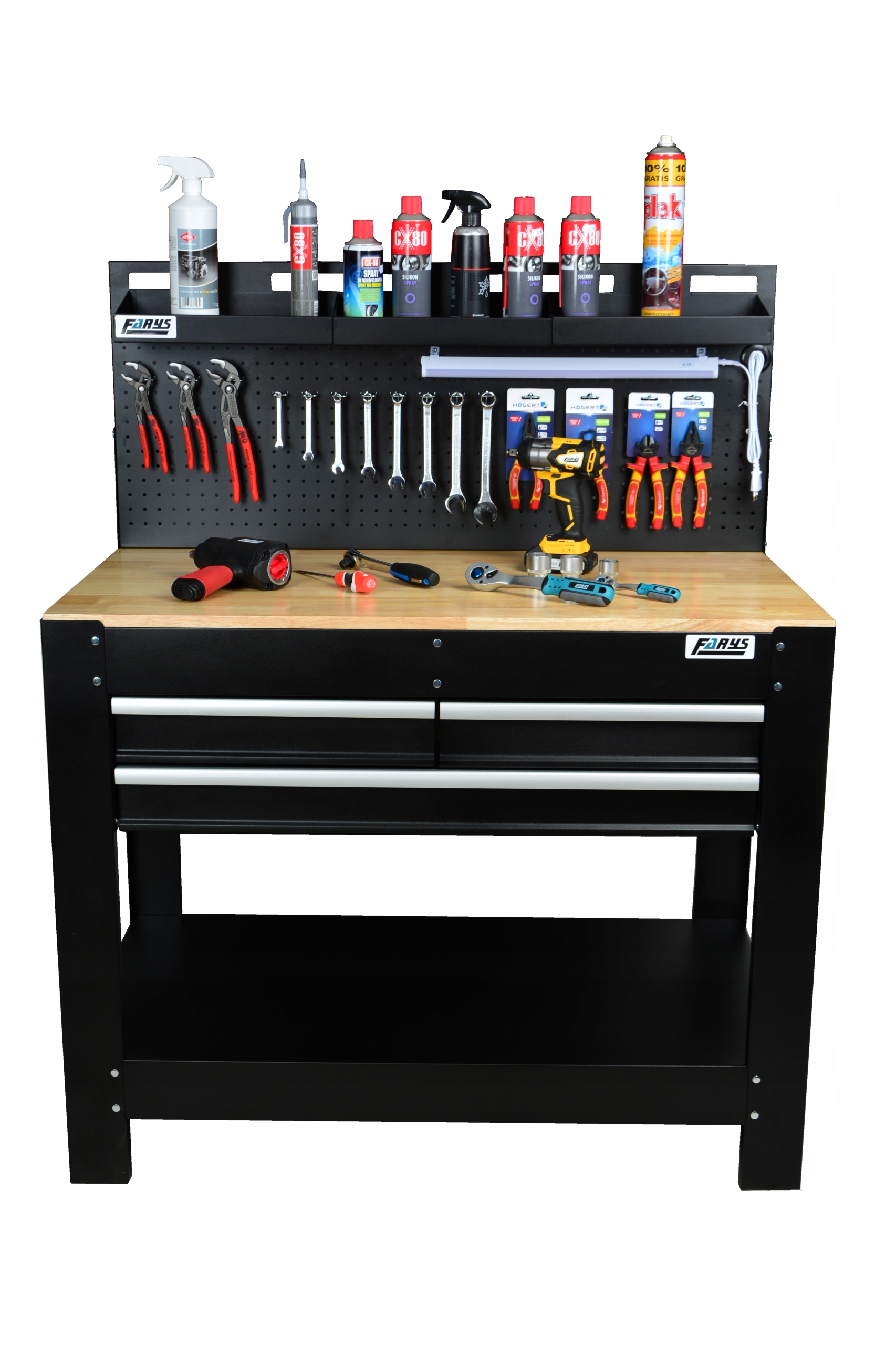 SZAFKA WARSZTATOWA STOL WARSZTATOWY Z BLATEM Farys Mark Farys