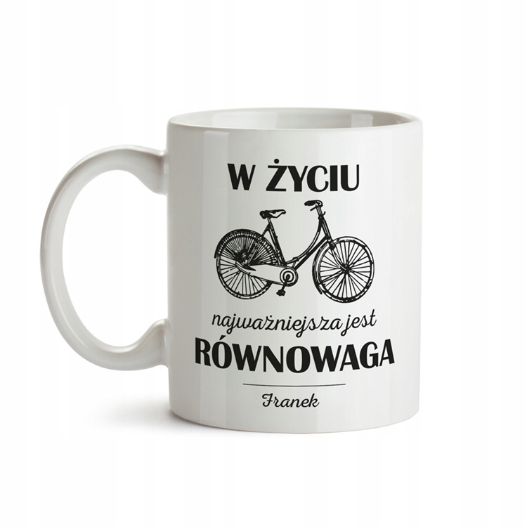 

Kubek Rower z imieniem dla rowerzysty