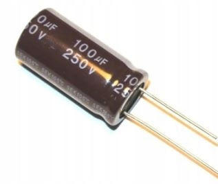 

100uF 250V 105' Yageo 16x32mm [1szt] #U9A