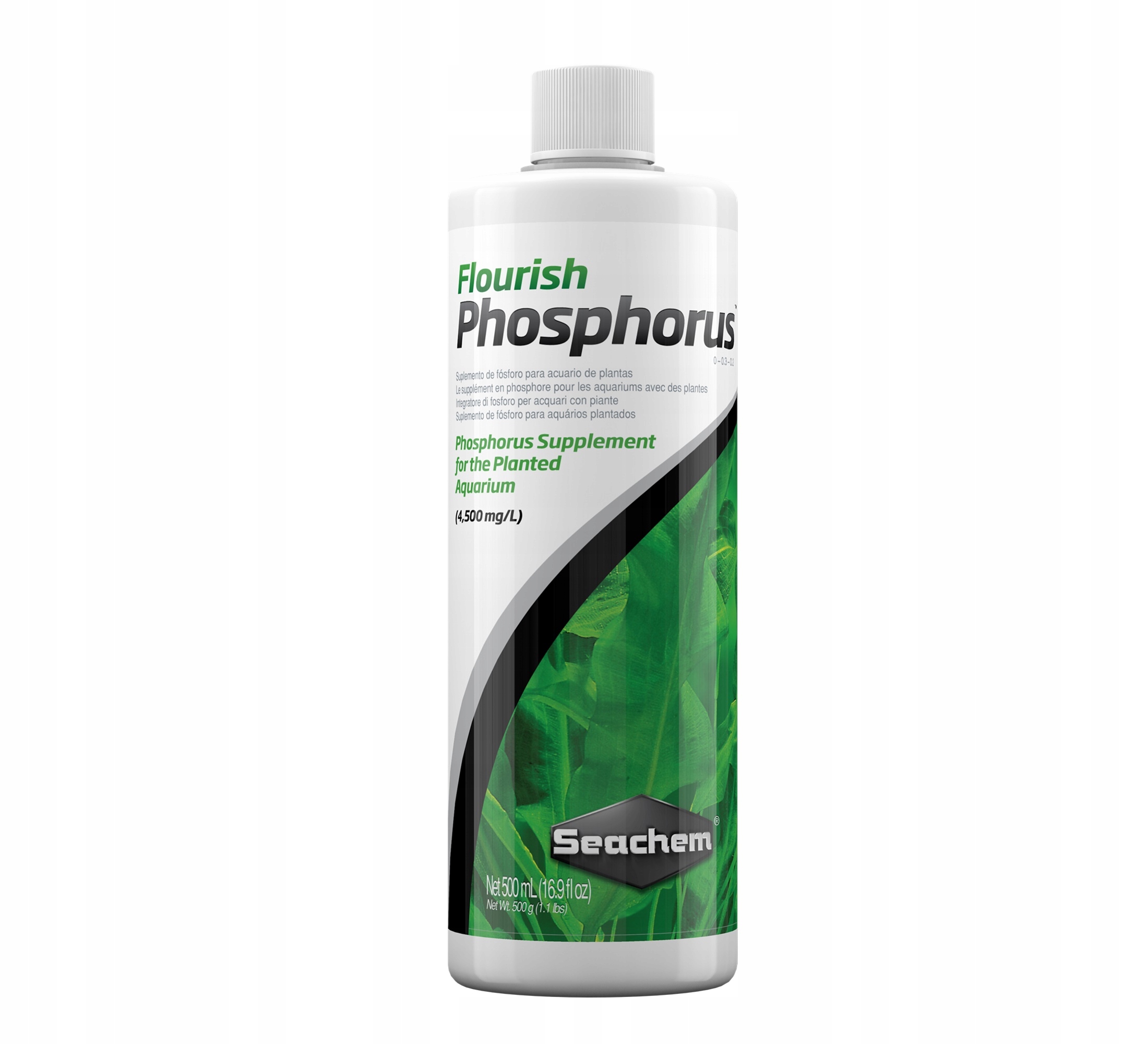 Levně Akvaristické hnojivo tekutý Seachem Phosphorus 500 ml