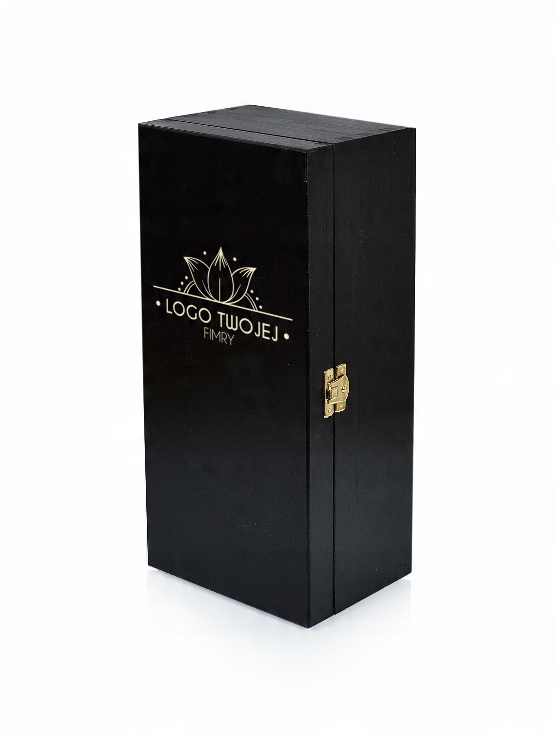 

Skrzynka Na Whisky W Kolorze czarny Z Logo