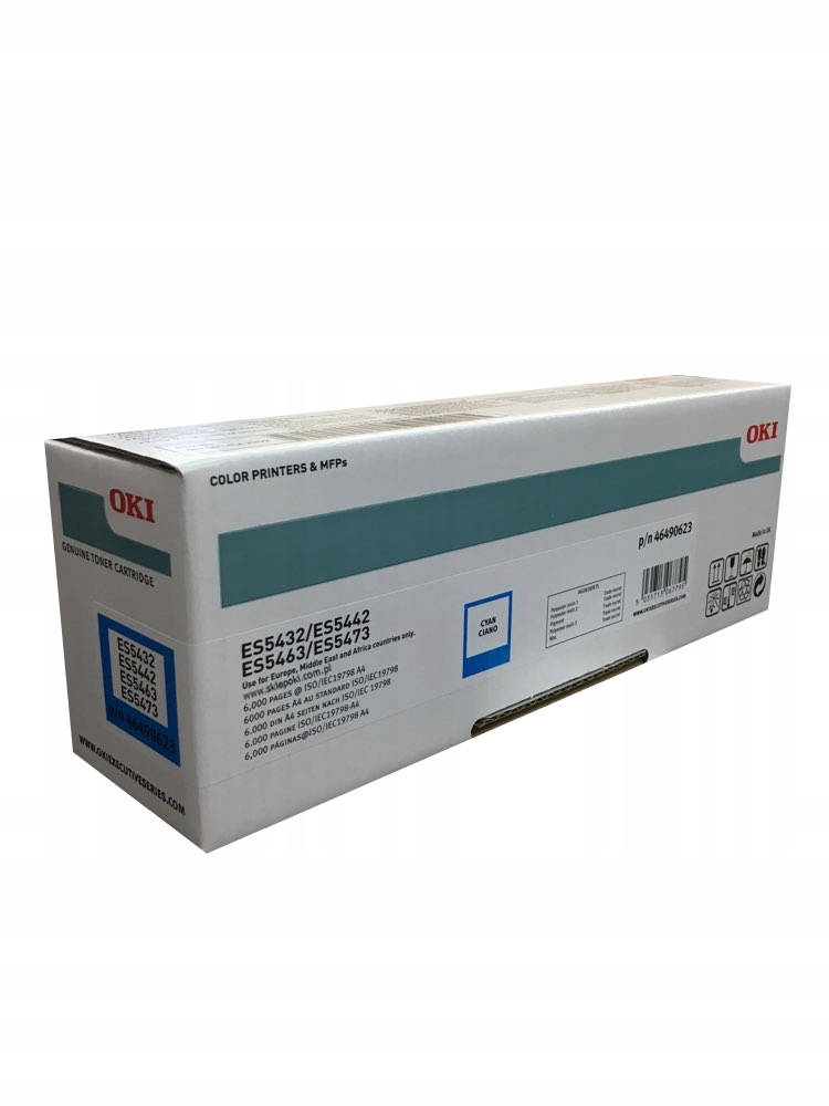 Toner Oki 1 46490623 modrý (cyan)
