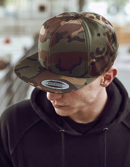

Snapback Flexfit Moro Camo czapka z daszkiem