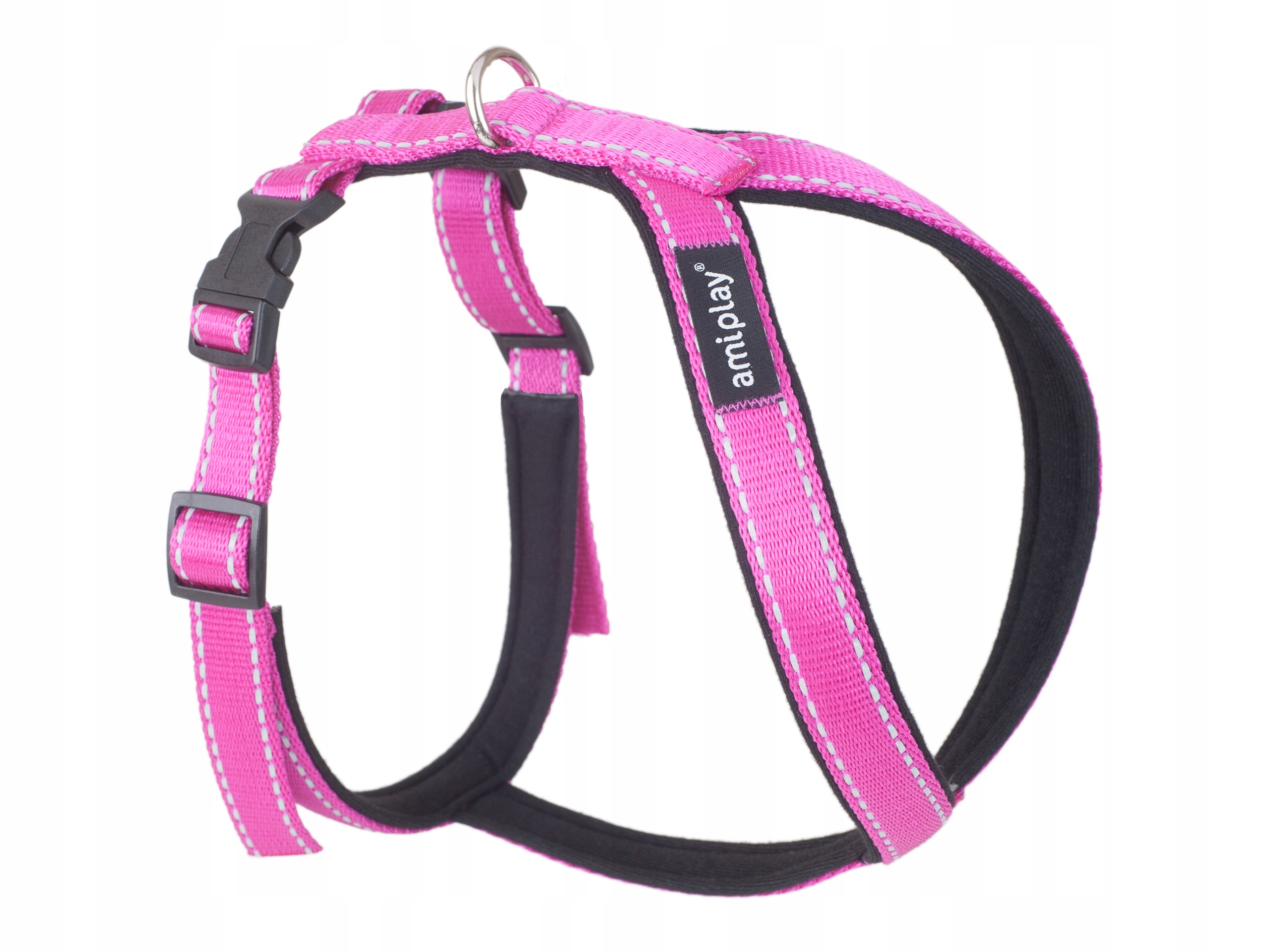 

amiplay Szelki Grand Soft Reflective Xs Różowe