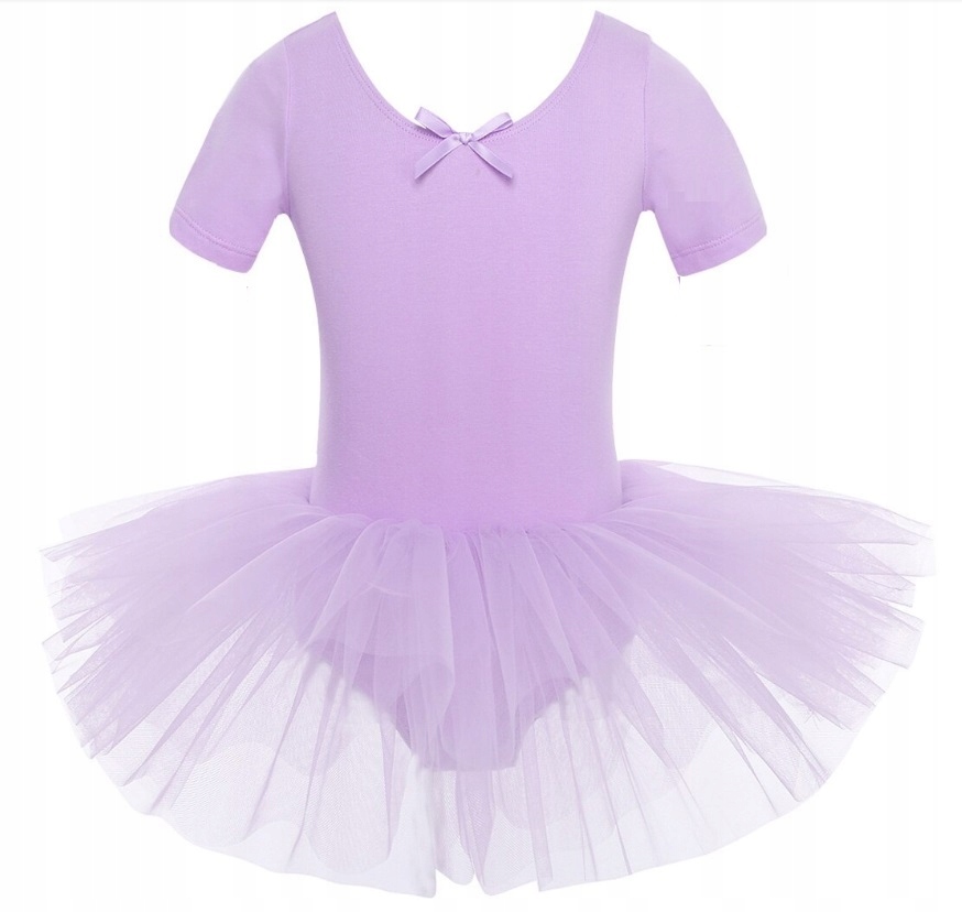 

F2083XL*Fiolet Sukienka Tutu Balet Taniec 122/128