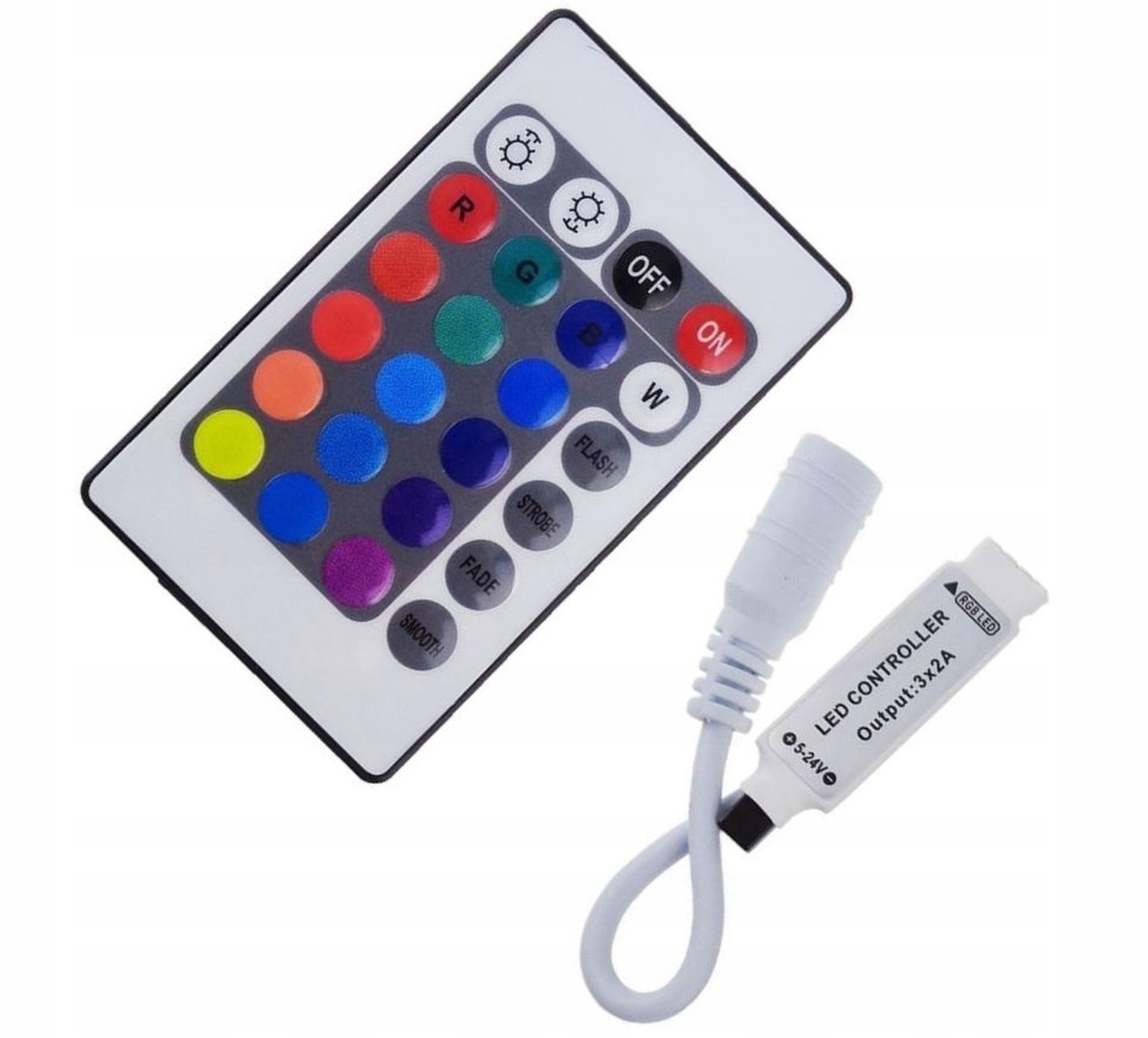 

Sterownik kontroler Led Rgb taśmy paski do Profil