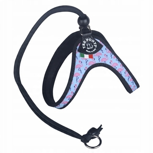 

Szelki kota 30-40cm Tre Ponti flamingo syjam r.1,5