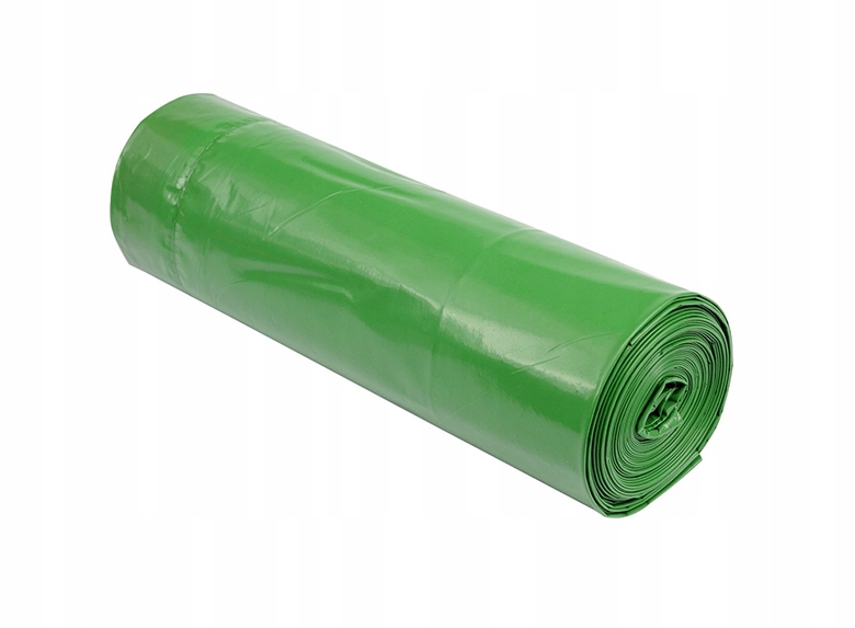 

Worki Na Śmieci 120L 10SZT Zielony Do Segregacji