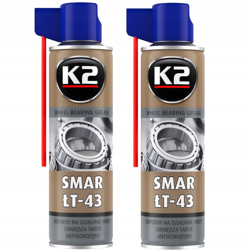 SMAR K2 ŁT-43 DO ŁOŻYSK TOCZNYCH ŚLIZGOWYCH 0,4Lx2