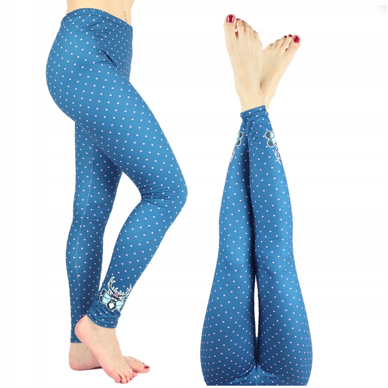 

Freaky Outfit Legginsy Leginsy Kolorowe wzory