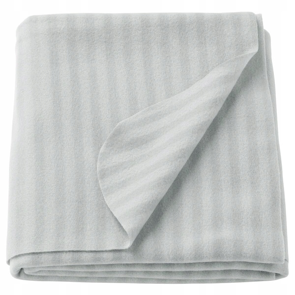 

Pled Koc miękki polarowy szary Narzuta 120x160
