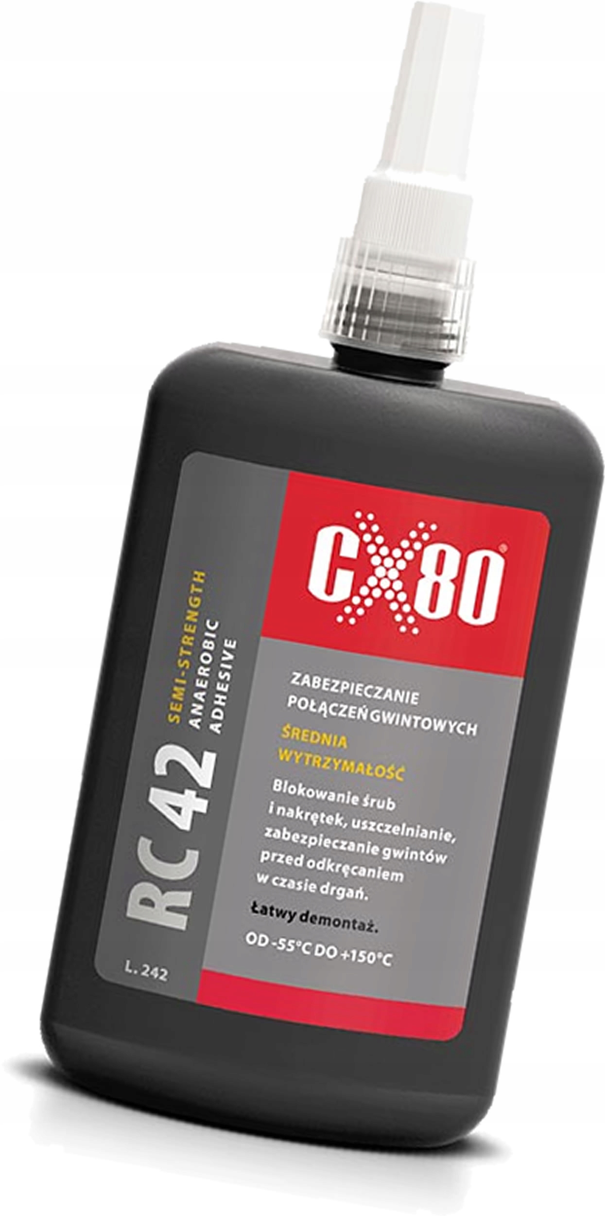 RC42 синий клей для резьбы средней прочности