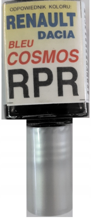 Renault Dacia Rpr Bleu Cosmos Lakier Samochodowy Zaprawka Do Rys 10 ML Ara
