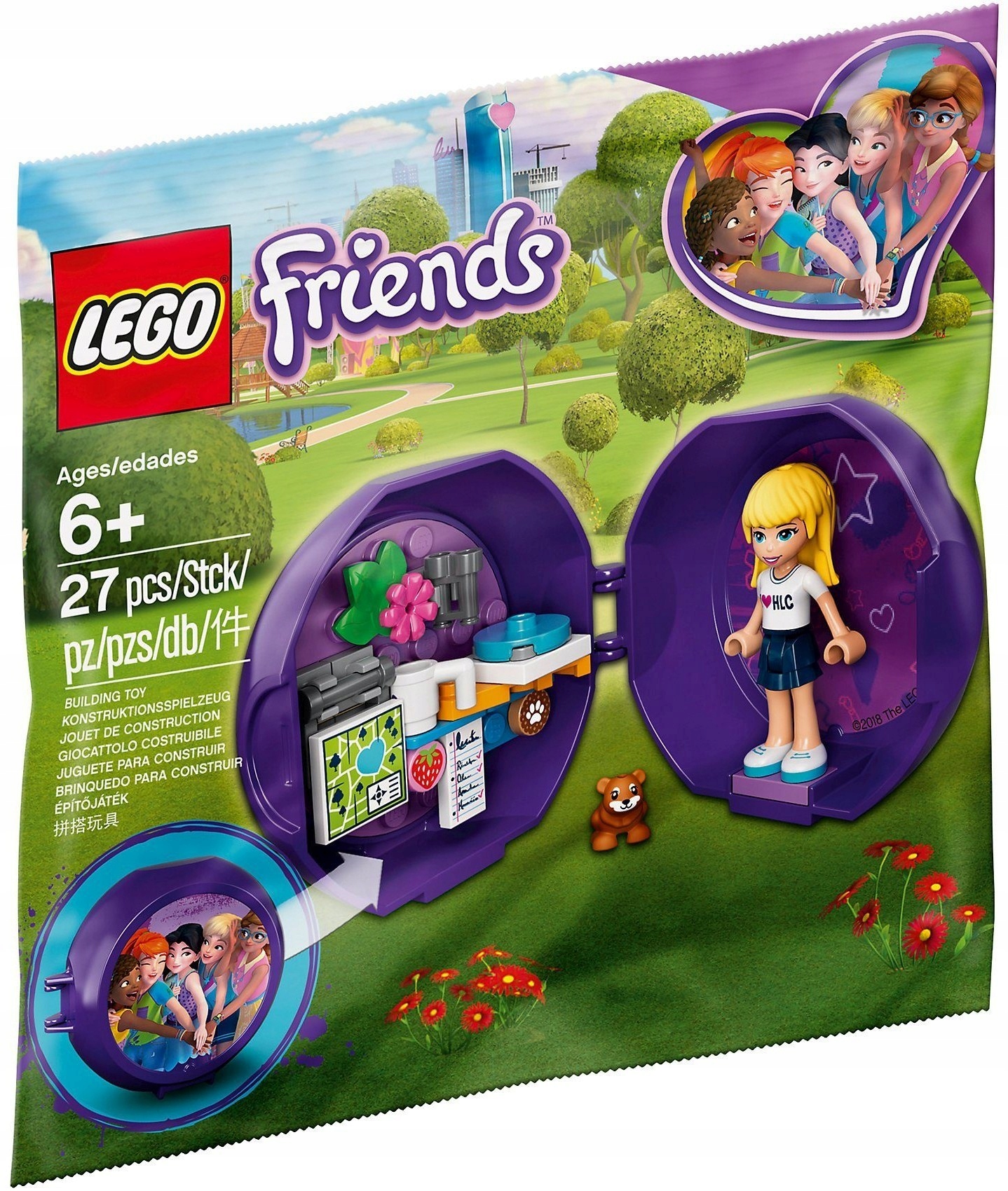 Lego Friends Kapsuła Stephanie Clubhouse 5005236