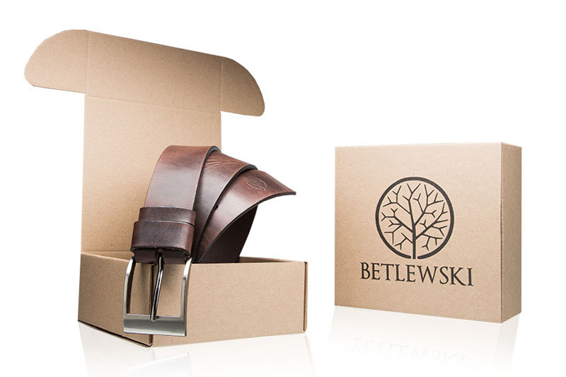 PASEK SKÓRZANY MĘSKI BETLEWSKI DO SPODNI SKÓRA 105 Kolekcja SUPREME