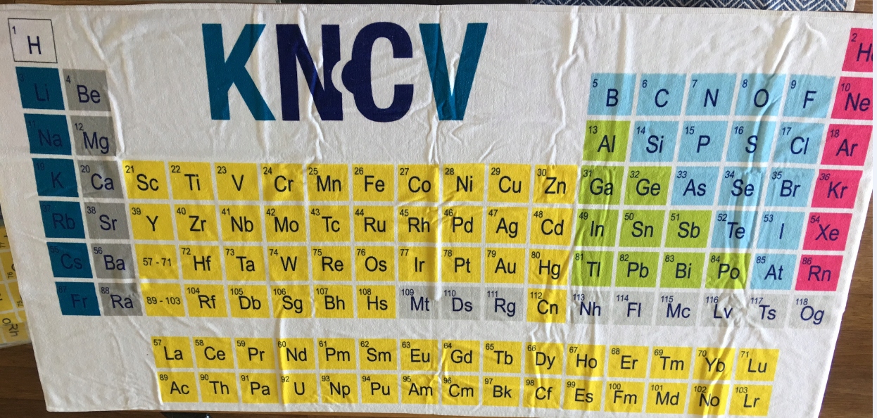 Большое Полотенце Таблица Менделеева 185X90